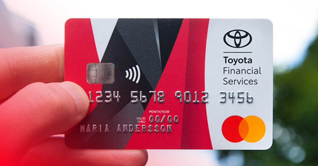 Toyotas kreditkort Toyota-kortet.