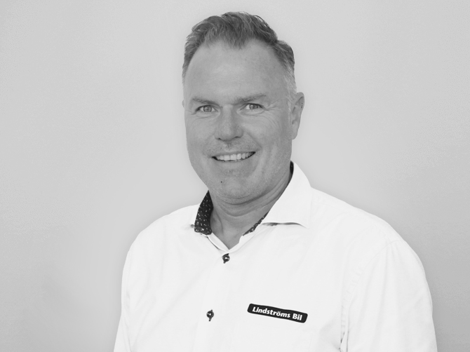 Per Wahlroos är ansvarig för företagsförsäljning på Lindströms Bil